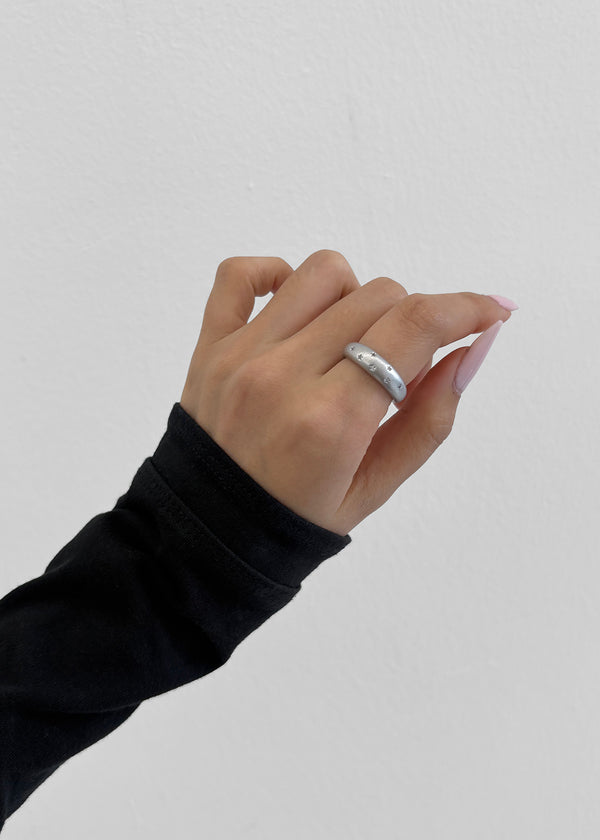 Compya Star Cubic Open Ring