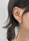 Pomfranc star earrings