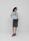 Haz Linen Wrap Cardigan