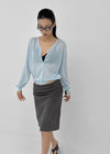 Haz Linen Wrap Cardigan