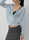 Haz Linen Wrap Cardigan