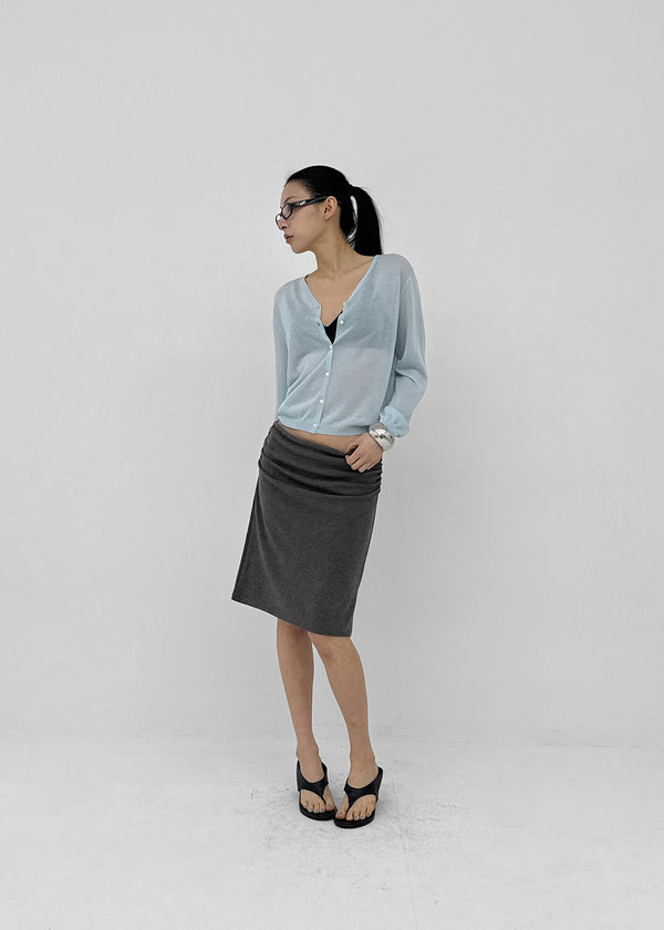 Haz Linen Wrap Cardigan