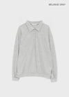 Monz Deep Collar Long Sleeve Tee