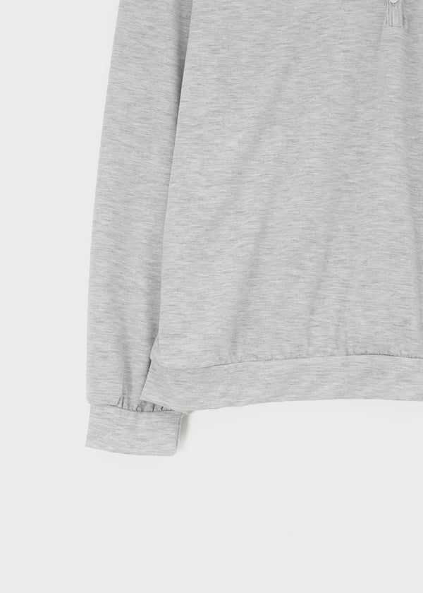Monz Deep Collar Long Sleeve Tee