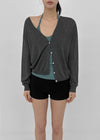 Haz Linen Wrap Cardigan
