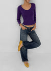 Lapuri V-neck 3/4 sleeves