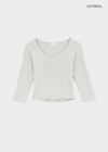 Lapuri V-neck 3/4 sleeves