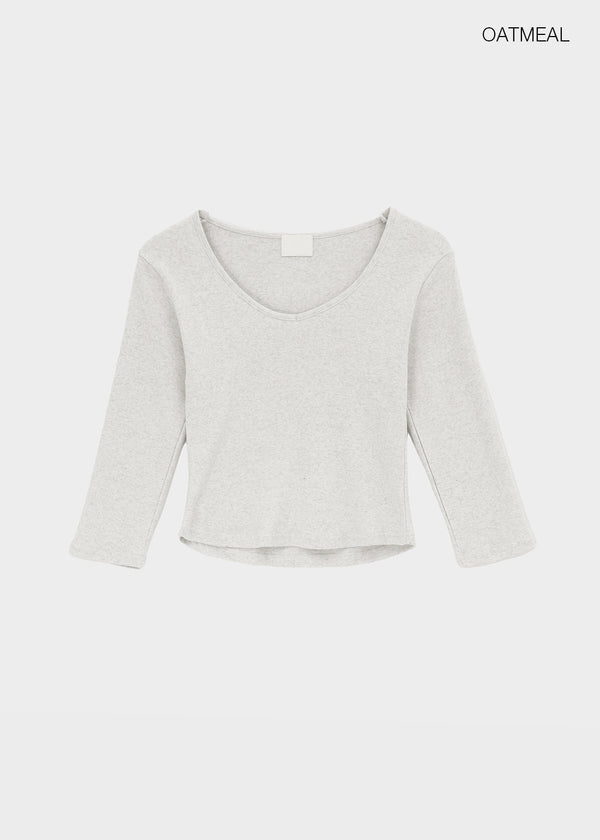 Lapuri V-neck 3/4 sleeves
