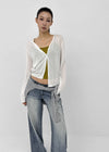 Haz Linen Wrap Cardigan