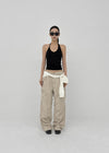 (UNISEX) Jade Washed Cargo Pants