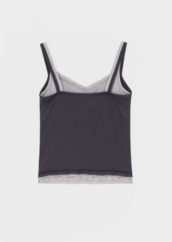 [MADE] Guerlain Layered Lace Sleeveless