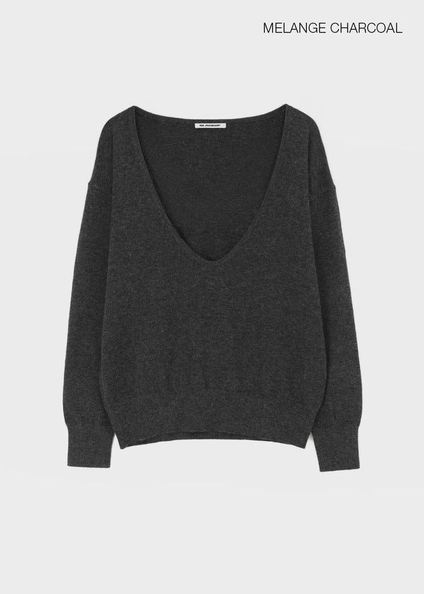 [MADE] Nelia Deep U-Neck Knit