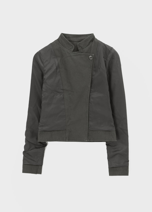 [MADE] Lesa Diagonal Cotton Jacket