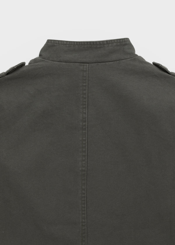 [MADE] Lesa Diagonal Cotton Jacket