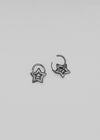 Kanchu star hoop earrings