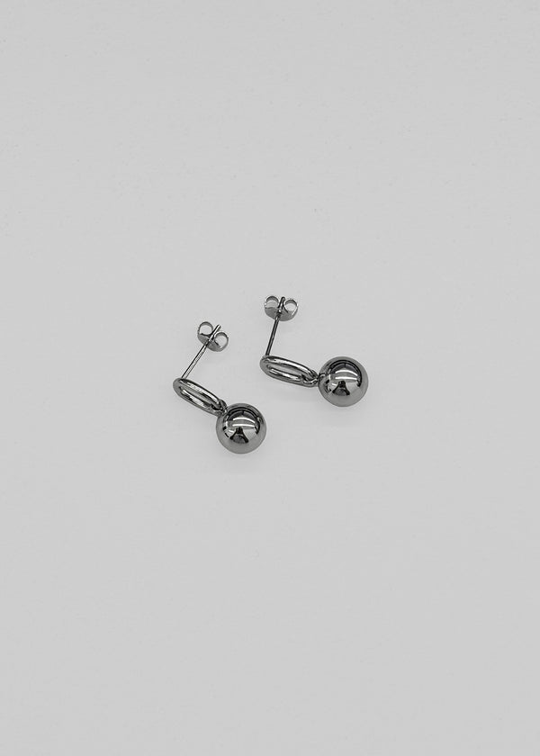 Type Circle Drop Earrings