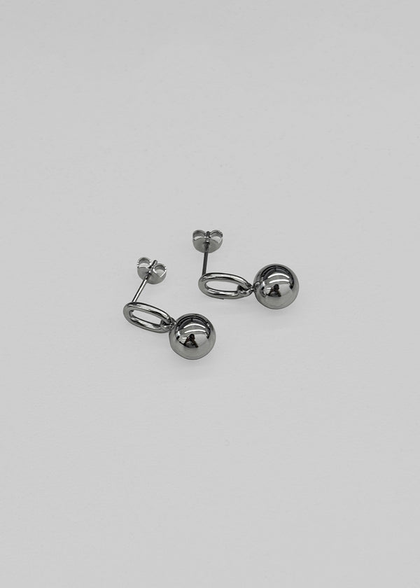 Type Circle Drop Earrings