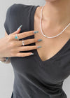 Likderm Color Bead Necklace
