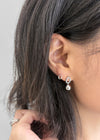 Type Circle Drop Earrings