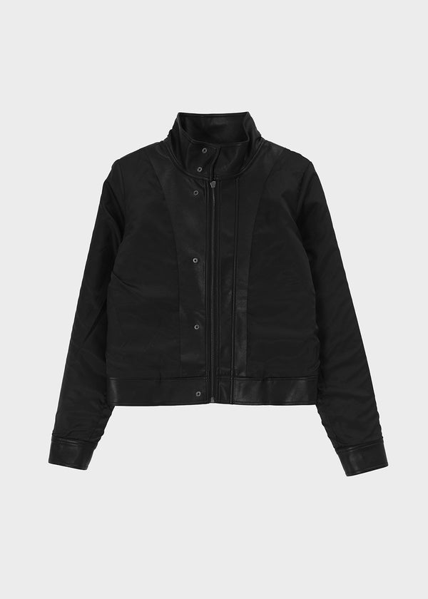 [MADE] Copea High-Neck Leather Jacket