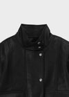 [MADE] Copea High-Neck Leather Jacket