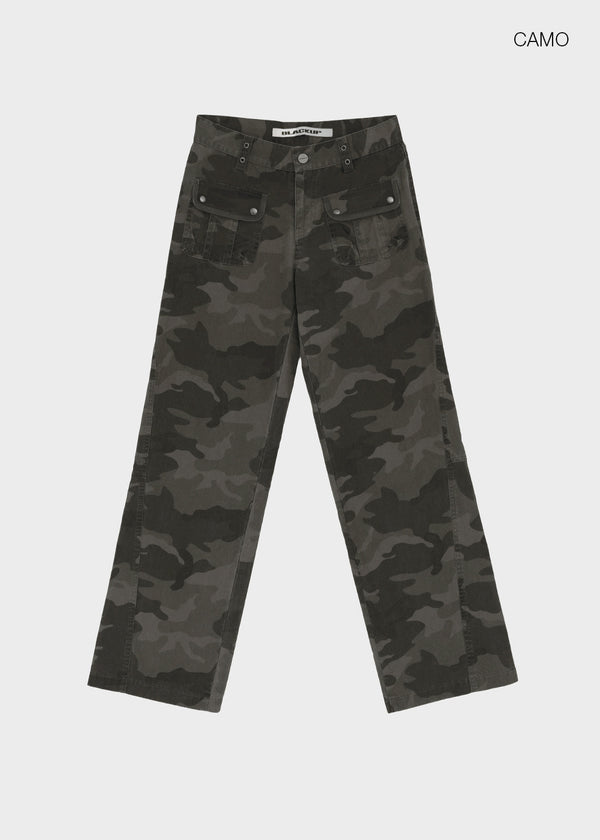 [MADE] Tappy Low-waisted Straight Cotton Pants