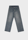 [MADE] Tecon Cutout Wide Denim Pants