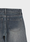 [MADE] Tecon Cutout Wide Denim Pants
