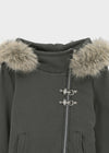 [MADE] Partu Diagonal Zip-up Hoodie (3oz)