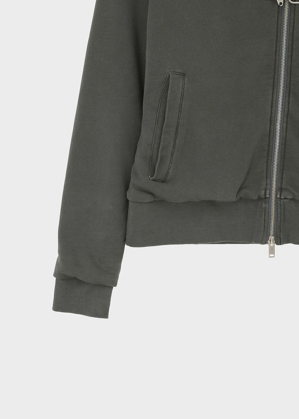 [MADE] Partu Diagonal Zip-up Hoodie (3oz)