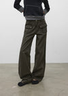 [MADE] Tappy Low-waisted Straight Cotton Pants