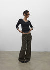 [MADE] Tappy Low-waisted Straight Cotton Pants