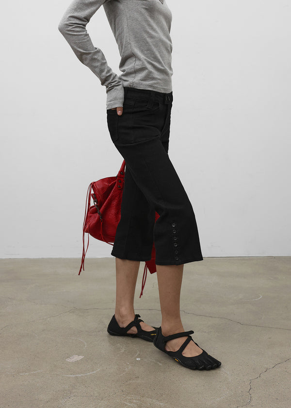 [MADE] Meldea Button Capri Pants