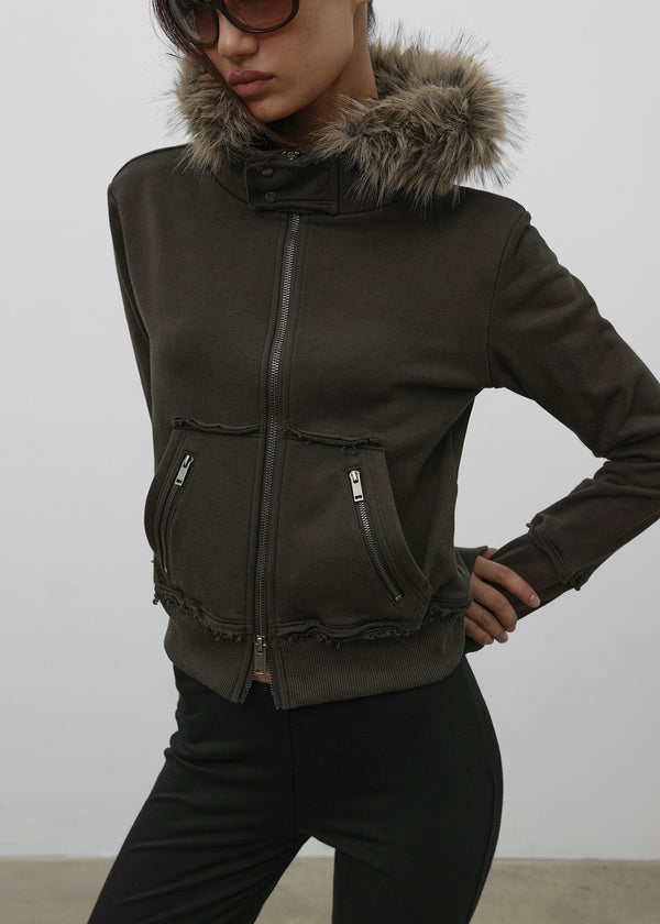 [MADE] Anus Fur Zip-Up (Available as a set)
