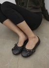 [MADE] Mobea Buckle Leather Flat Shoes