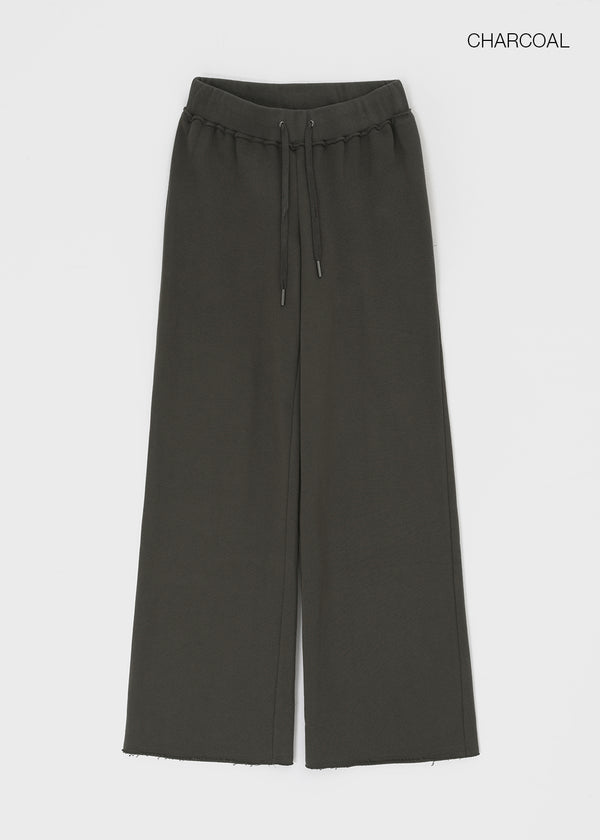 [MADE] Anus Low-Waist Wide Elastic Pants (Available as a Set)