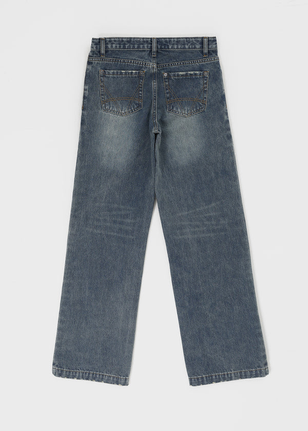 [MADE] Benron Low-Waist Straight Denim Pants