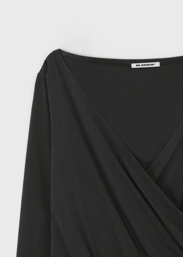 [MADE] Elophy Wrap Long Sleeve Tee