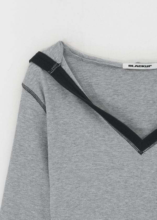 [MADE] Soffel V-neck Hooded Sleeveless Tee