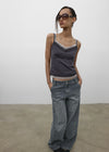 [MADE] Tecon Cutout Wide Denim Pants