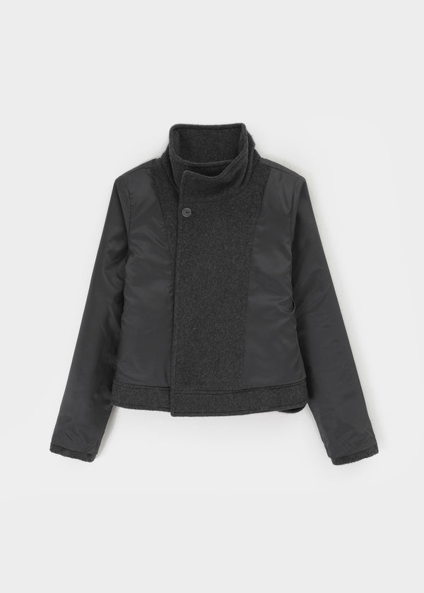 [MADE] Molte Double-Button Slim Short Coat (30% Wool)