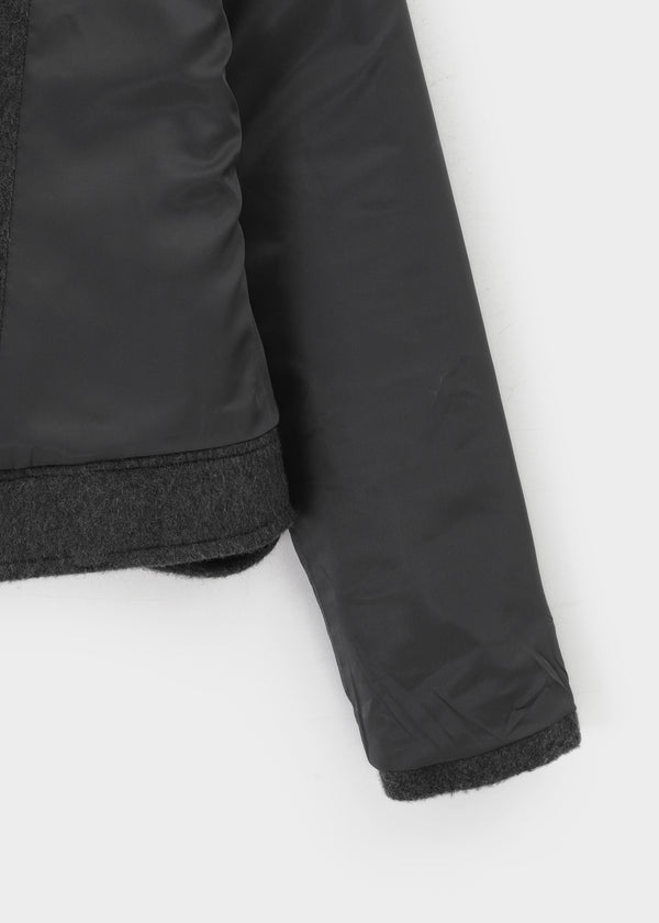 [MADE] Molte Double-Button Slim Short Coat (30% Wool)