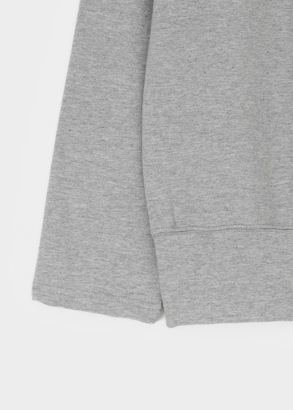 [MADE] Mumu Boat Neck Shirred Long Sleeve Tee