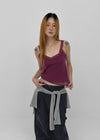 Tlon lace sleeveless top