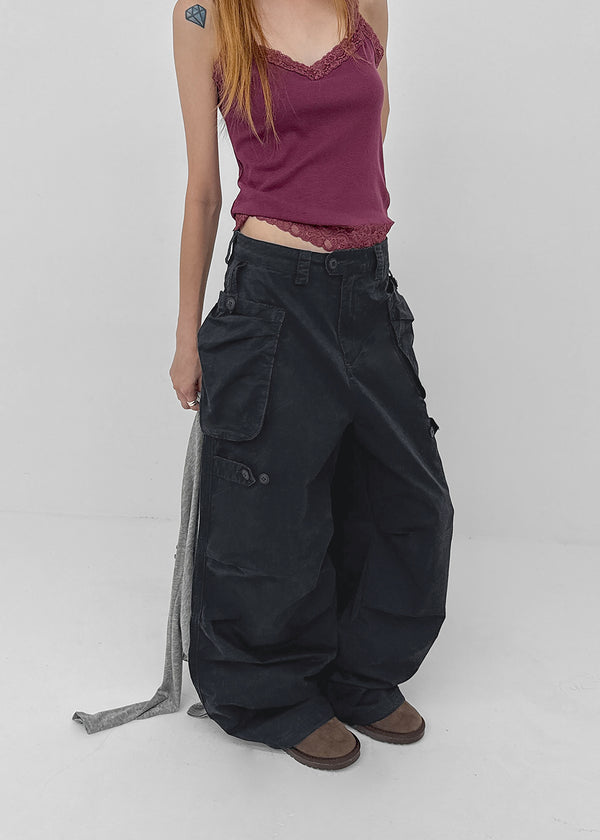 Saddle Two-Way Cargo Pants