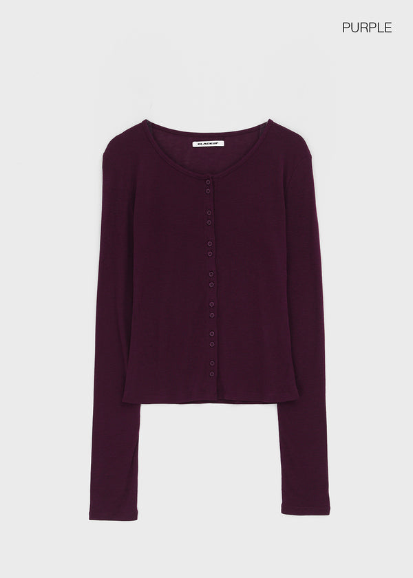 [MADE] Tenlua Wool Tencel Round Cardigan (50% Tencel)