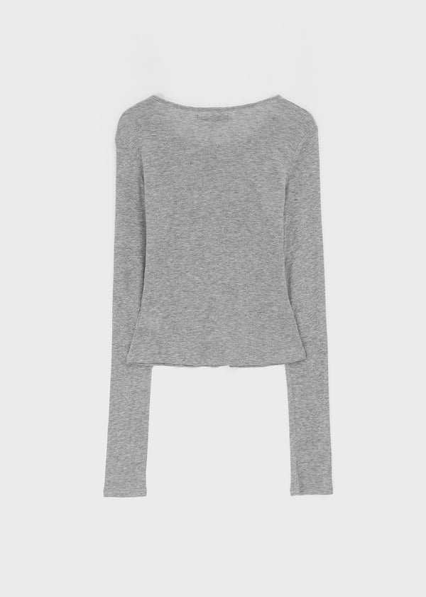 [MADE] Tenlua Wool Tencel Round Cardigan (50% Tencel)