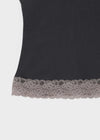 Tlon lace sleeveless top