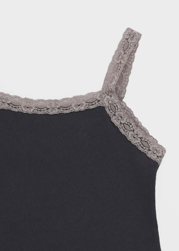 Tlon lace sleeveless top