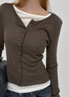 [MADE] Tenlua Wool Tencel Round Cardigan (50% Tencel)